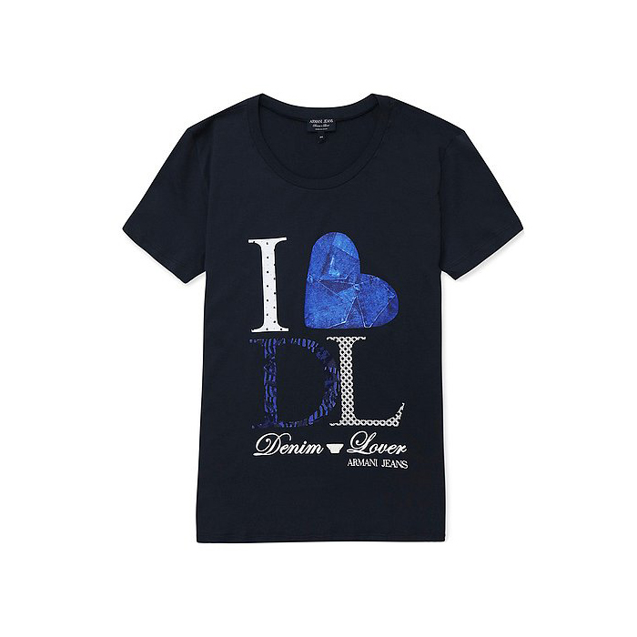 Image 1 of AJ LADIES T-SHIRT アルマーニ ジーンズ レディースTシャツ A5H61AY  K5