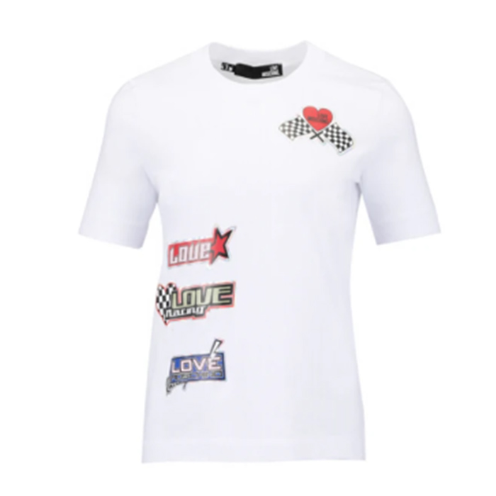 MOSCHINO LADIES T-SHIRT レディース T シャツ W4F158M M3876 A00