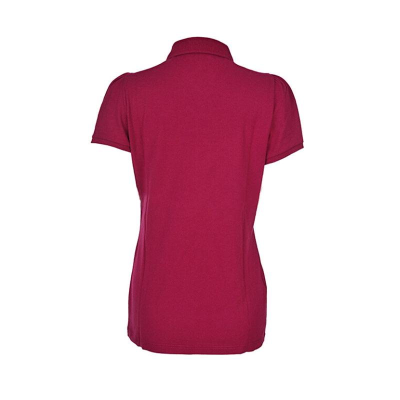 Image 2 of BURBERRY LADIES POLO バーバリー レディース ポロシャツ 3834287 65220 FRITIL-PINK