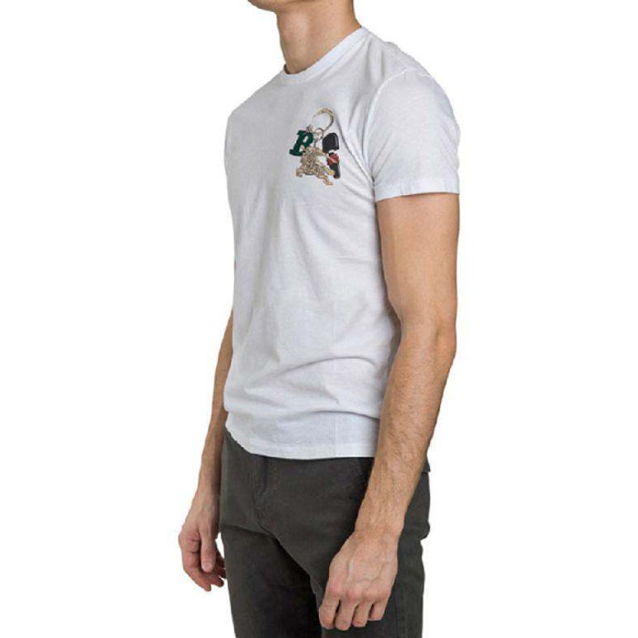 Image 2 of BURBERRY MEN T-SHIRT バーバリー メンズ Tシャツ 3958871 10000 WHITE