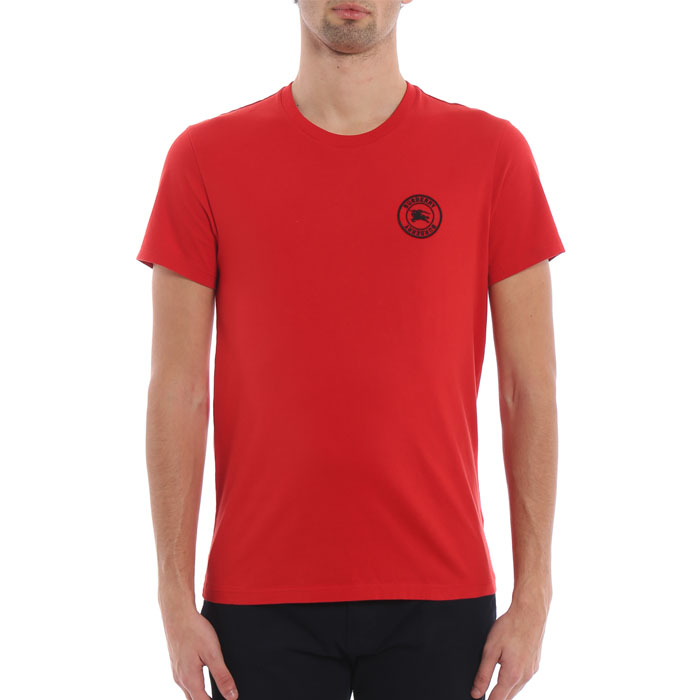 Image 2 of BURBERRY MEN T-SHIRT バーバリー メンズ Tシャツ 8007815 A1369 RED