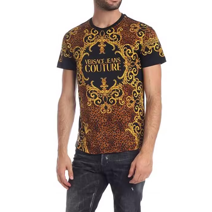 Image 2 of VERSACE JEAN MEN T-SHIRT ヴェルサーチ ジーンメンズTシャツ B3GUA7DF 36609 899