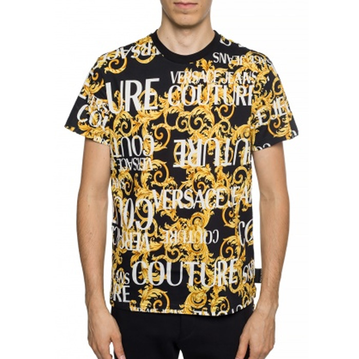 Image 2 of VERSACE JEAN MEN T-SHIRT ヴェルサーチ ジーンメンズTシャツ B3GUA7S0 S0588 899