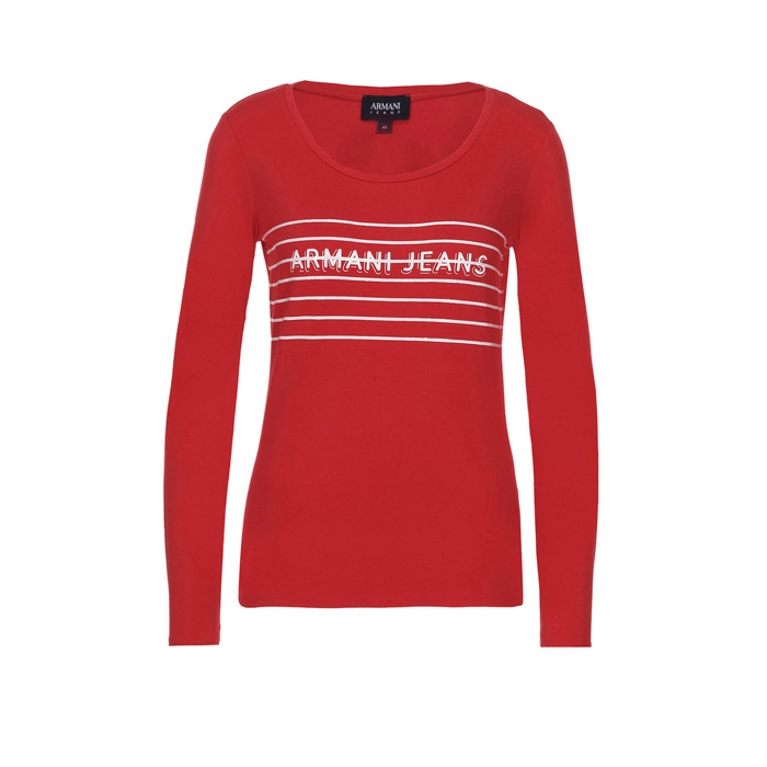 Image 1 of ARMANI JEANS LADIES T-SHIRT アルマーニ ジーンズ レディースTシャツ 3Y5T47 5JABZ 1468