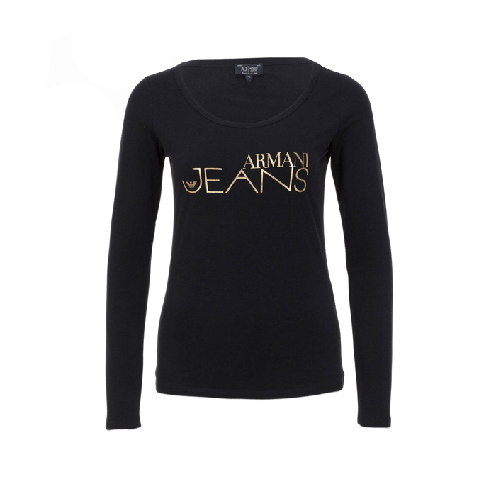 Image 1 of ARMANI JEANS LADIES T-SHIRT アルマーニ ジーンズ レディースTシャツ 6X5T42 5JABZ 1200