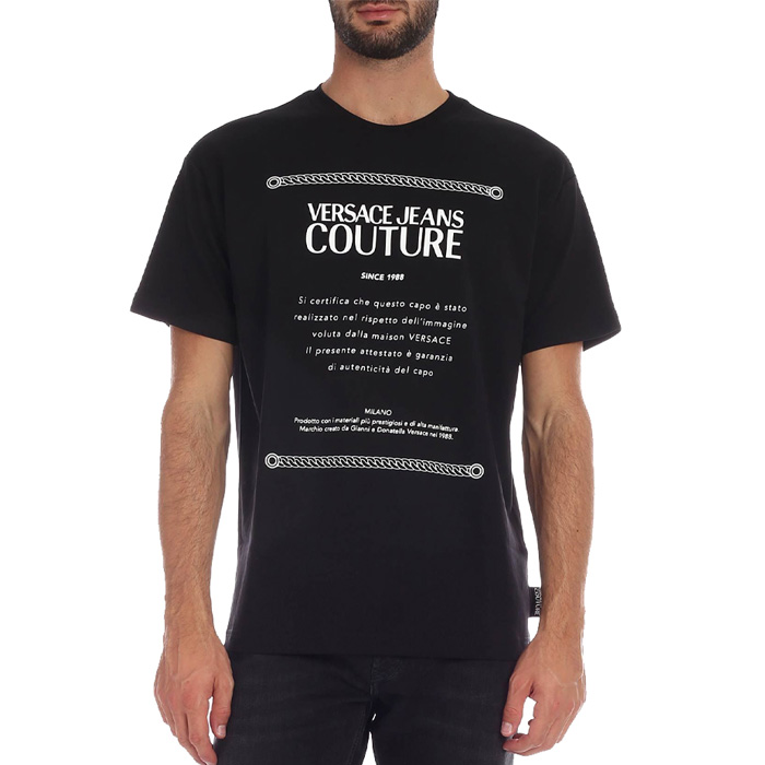 VERSACE JEAN MEN T-SHIRT ヴェルサーチ ジーンメンズTシャツB3GUA7TF 30171 899