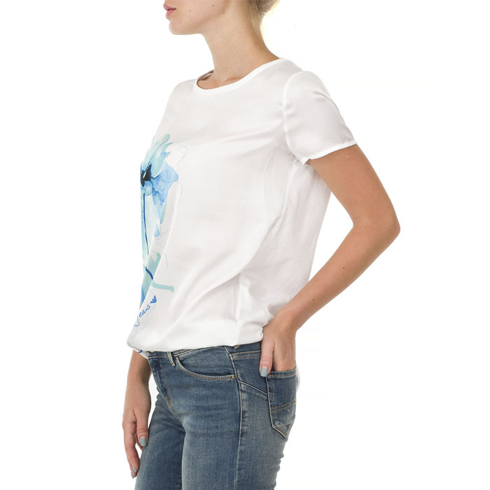 Image 2 of ARMANI JEANS LADIES T-SHIRT アルマーニ ジーンズ レディースTシャツ C5H35LH 10