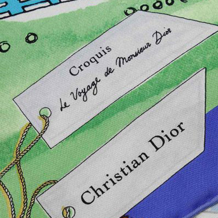 Image 2 of DIOR SCARF ディオール スカーフ 43VMD090INST 542