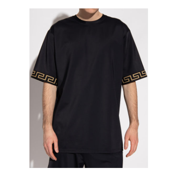 Image 2 of VERSACE MEN T-SHIRT (S) ヴェルサーチ メンズ Tシャツ (S) 1004079 A232185 A80G