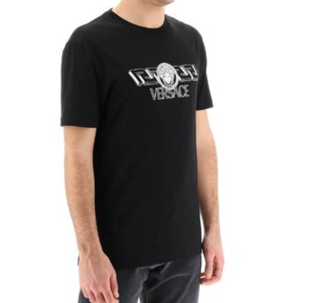 Image 2 of VERSACE MEN T-SHIRT (S) ヴェルサーチ メンズ Tシャツ (S) 1008461 1A06051 1B000
