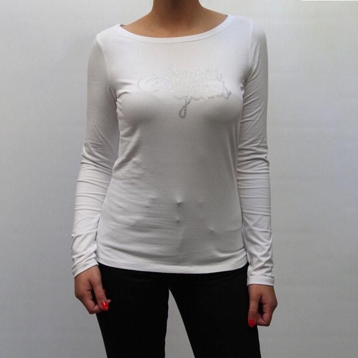 Image 1 of ARMANI JEANS LADIES T-SHIRT アルマーニ ジーンズ レディースTシャツ Z5H11AB 10