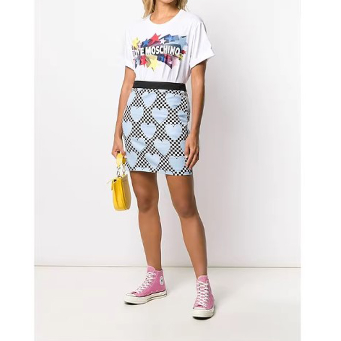 Image 2 of MOSCHINO LADIES T-SHIRT モスキーノ レディース T シャツ W4F8729 M3876 A00