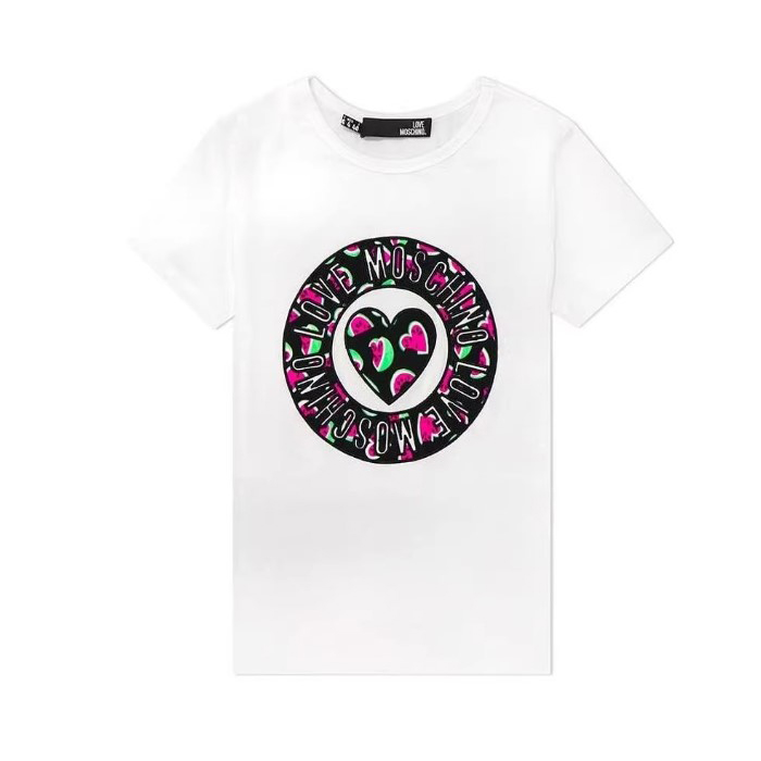 MOSCHINO LADIES T-SHIRT モスキーノ レディース T シャツ W4F7314 E1698 A00