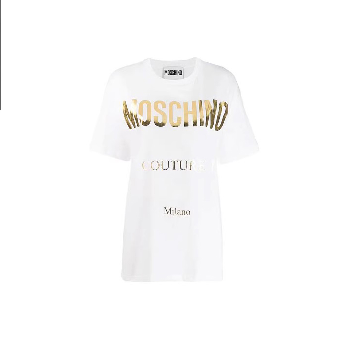 MOSCHINO LADIES T-SHIRT モスキーノ レディース T シャツ EJ0701 5540 1002