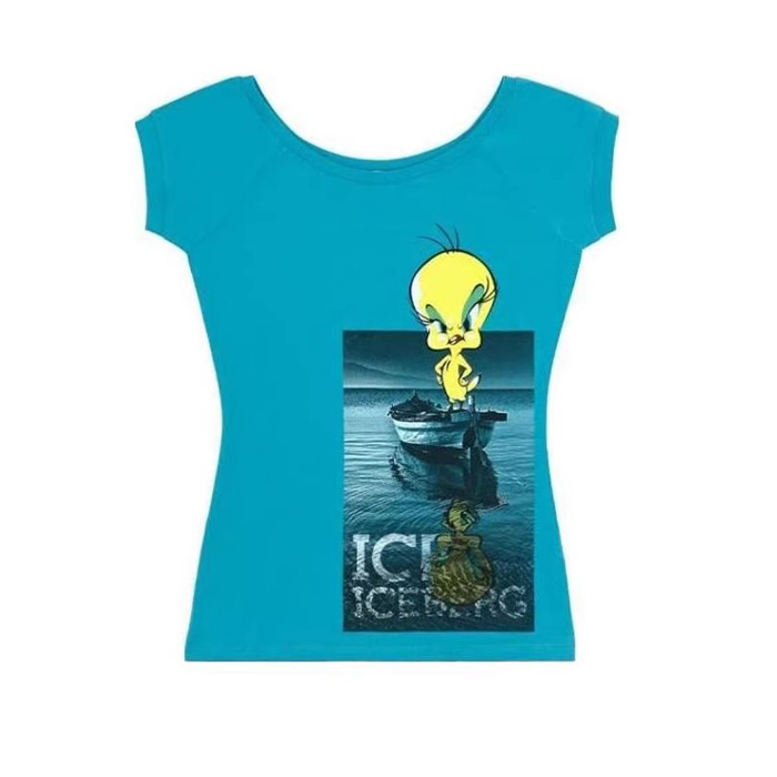 Image 1 of ICEBERG LADIES T-SHIRT アイスバーグ レディース Tシャツ F122 6314 6406