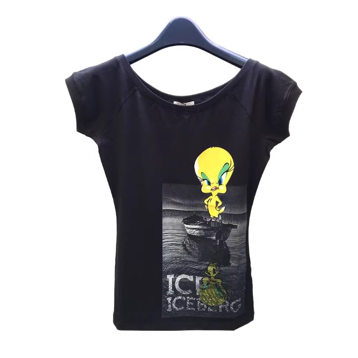 Image 1 of ICEBERG LADIES T-SHIRT アイスバーグ レディース Tシャツ F122 6314 9000