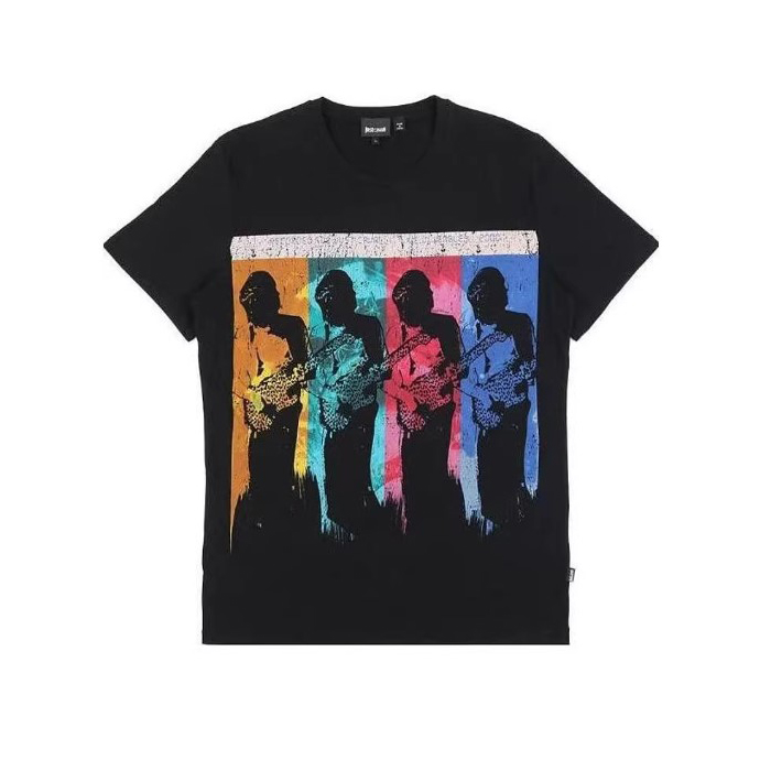 JUST CAVALLI MEN T-SHIRT ジャスト カヴァリ メンズ T シャツ S03GC0279 N20663 900