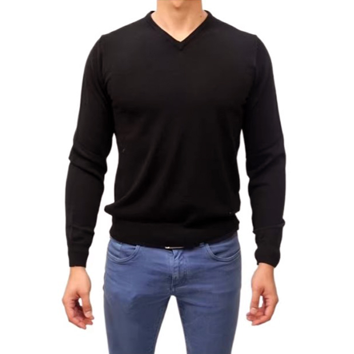 ARMANI COLLEZIONI MEN SWEATER アルマーニ コレクション メンズ セーター SCM19M SC01M 999