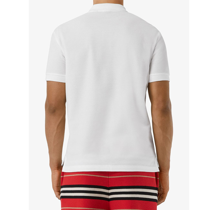 Image 4 of バーバリーメンズ ポロ シャツ 8014005 White Monogram motif polo shirt