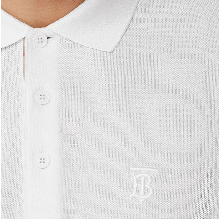 thumbnail of バーバリーメンズ ポロ シャツ 8014005 White Monogram motif polo shirt