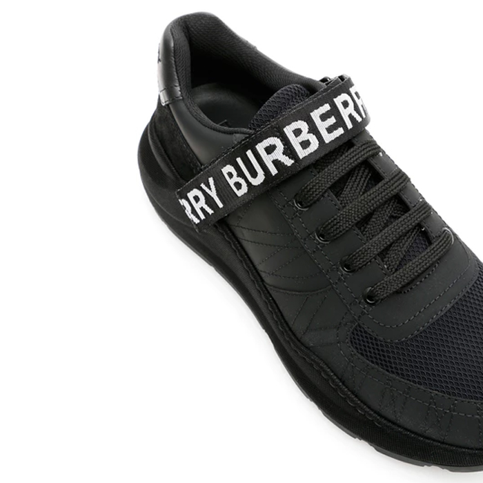 Image 4 of BURBERRY MEN SHOES 8010864BLK BLACK RONNIE SNEAKERS