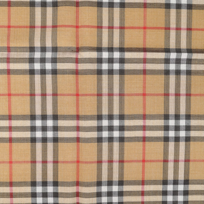 Image 3 of BURBERRY MUFFLER 8015505ANYE Vintage Check wool and silk blend scarf