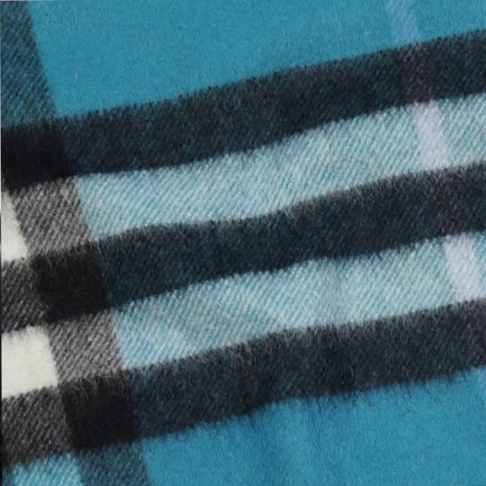 Image 5 of BURBERRY scarf check Blue 3978135