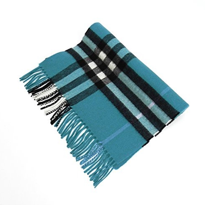Image 3 of BURBERRY scarf check Blue 3978135