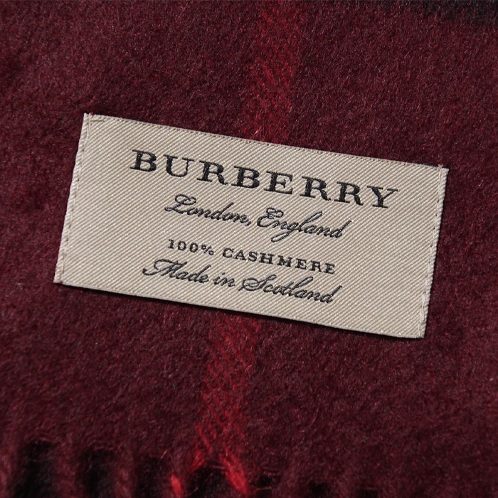 Image 5 of BURBERRY scarf stall red men gap Dis 3826754