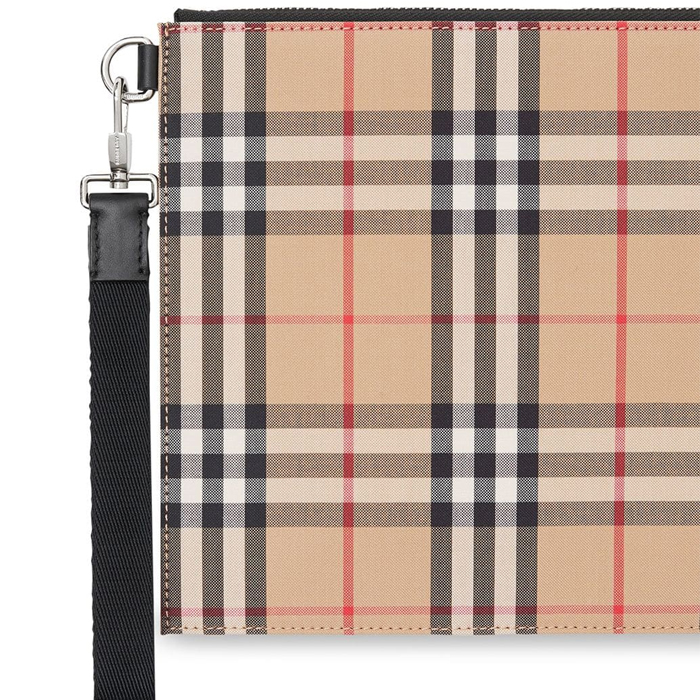 Image 5 of バーバリー バッグ 8014989ARBE Vintage Check Cotton Zip Pouch