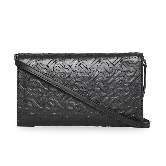 Image 3 of バーバリーバッグ 8010480 BLACK Elegant Style Shoulder Bag