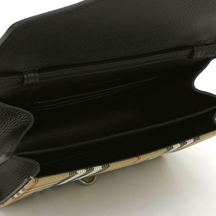 Image 5 of バーバリーバッグ 4079965 Beige Black Shoulder Bag