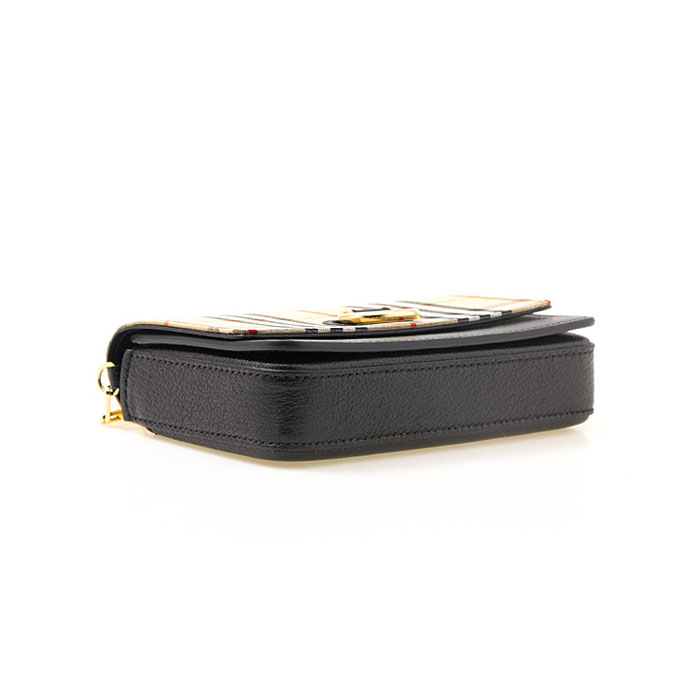 Image 4 of バーバリーバッグ 8009530 A1189 BLACK vintage check WAY shoulder / clutch bag