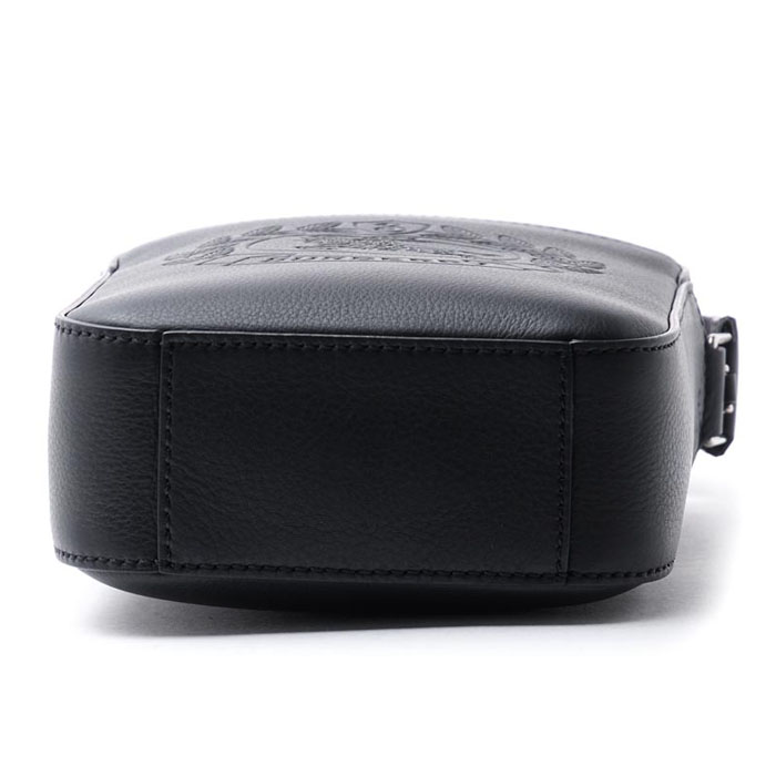 Image 6 of バーバリーバッグ 8005196 Black Small emboss emblem synthetic leather body bag