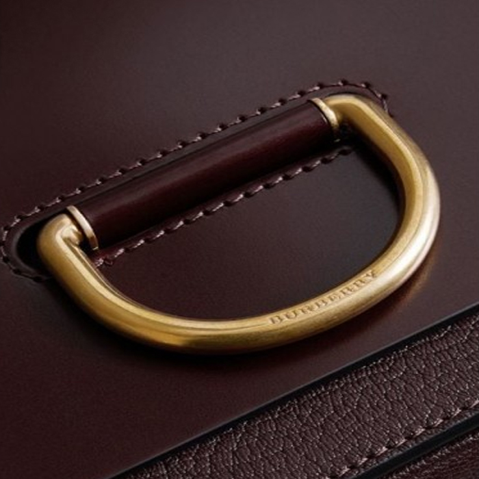 Image 4 of バーバリーバッグ 4076423D-CL Clutch with D ring DEEP CLARET