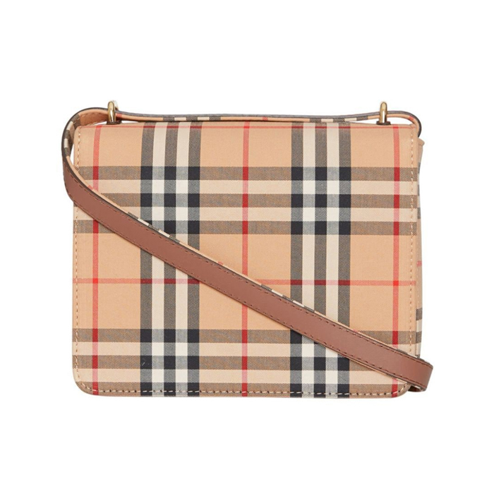 Image 3 of BURBERRY BAG　バーバリーバッグ 8010585ARBE The Small Vintage Check D-ring Bag