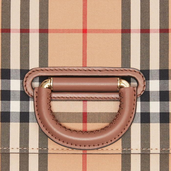 Image 4 of BURBERRY BAG　バーバリーバッグ 8010585ARBE The Small Vintage Check D-ring Bag