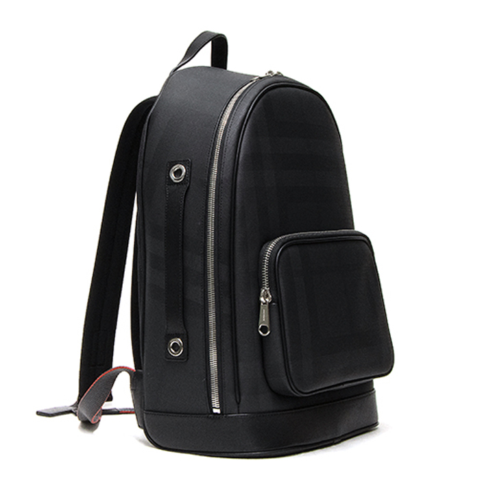 Image 3 of バーバリーバックパック 8013988DACH Rucksack London check & leather backpack dark charcoal ROCCO