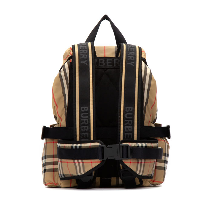 Image 4 of バーバリーバックパック 8014751 ARCHIVE BEIGE Icon Stripe Backpack