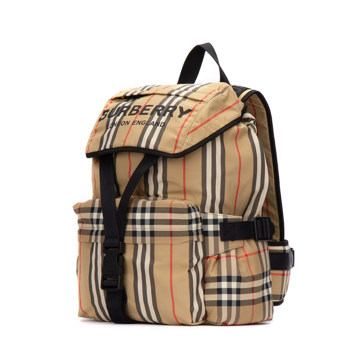 Image 3 of バーバリーバックパック 8014751 ARCHIVE BEIGE Icon Stripe Backpack