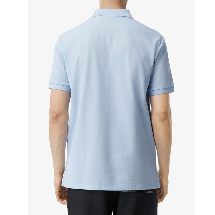 Image 4 of バーバリーメンズポロシャツ 8017208PABL Monogram Motif Cotton Piqué Polo Shirt