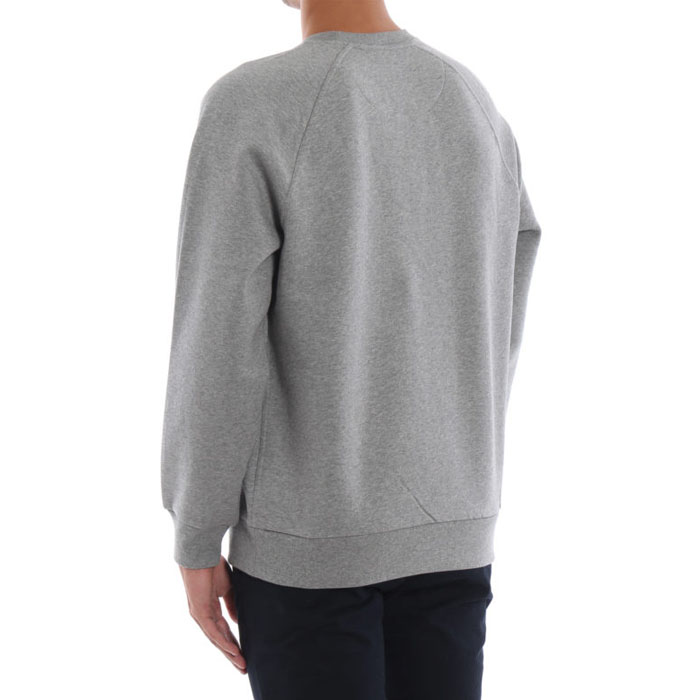 Image 4 of バーバリー メンズ スウェット シャツ 8003017 Pale Grey Melange Battarni Burberrys embroidery sweatshirt 19FW