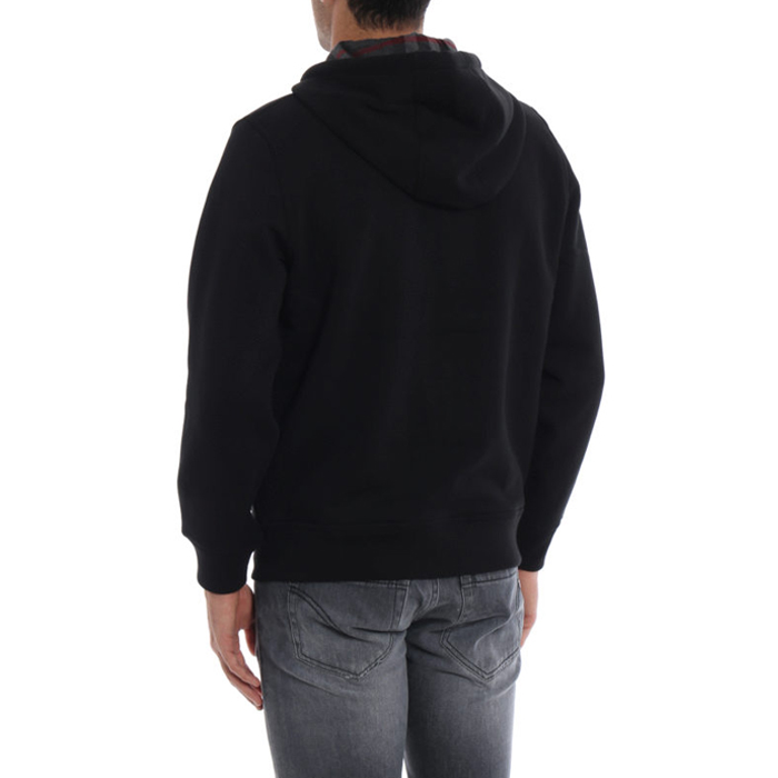 Image 4 of バーバリー メンズ スポーツ ジャケット 4061799BLK Fordson black zipped hoodie
