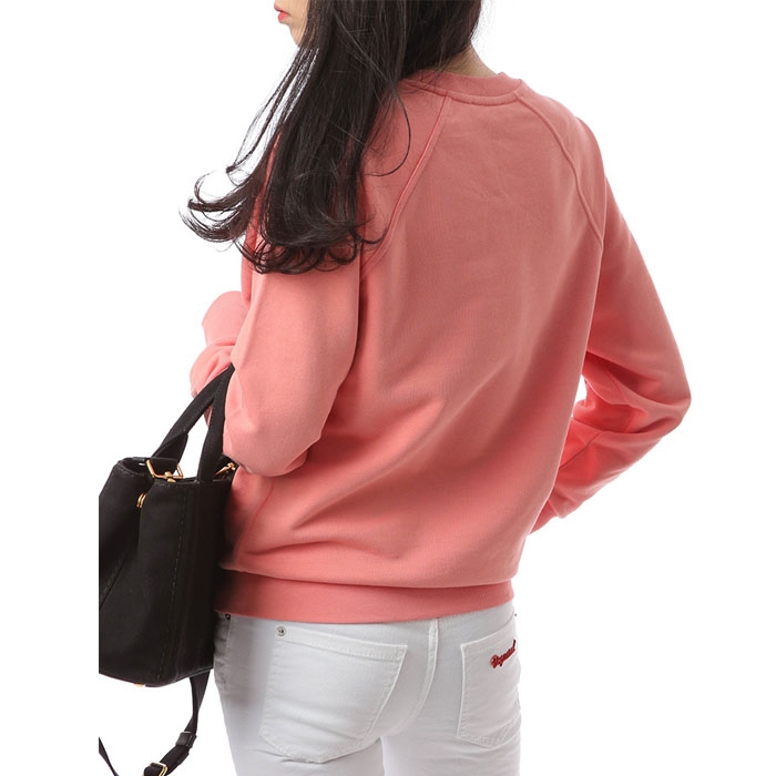 Image 5 of バーバリー レディース スウェット シャツ 8002922 Pale Apricot Battarni pink cotton logo sweatshirt 19FW