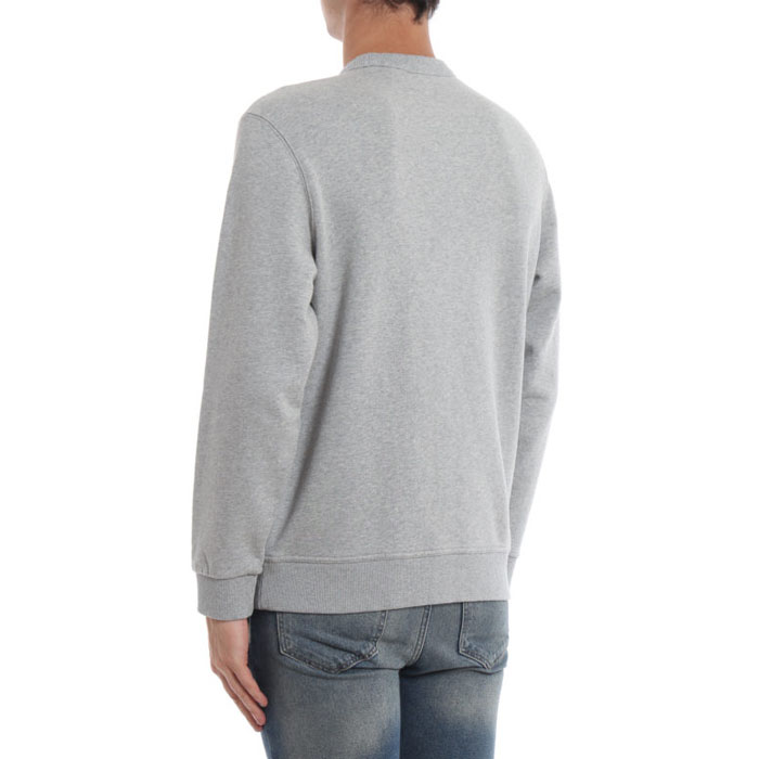 Image 5 of バーバリー メンズ スウェット シャツ 8016676 Pale Grey Melange Coldwell grey sweatshirt 19FW