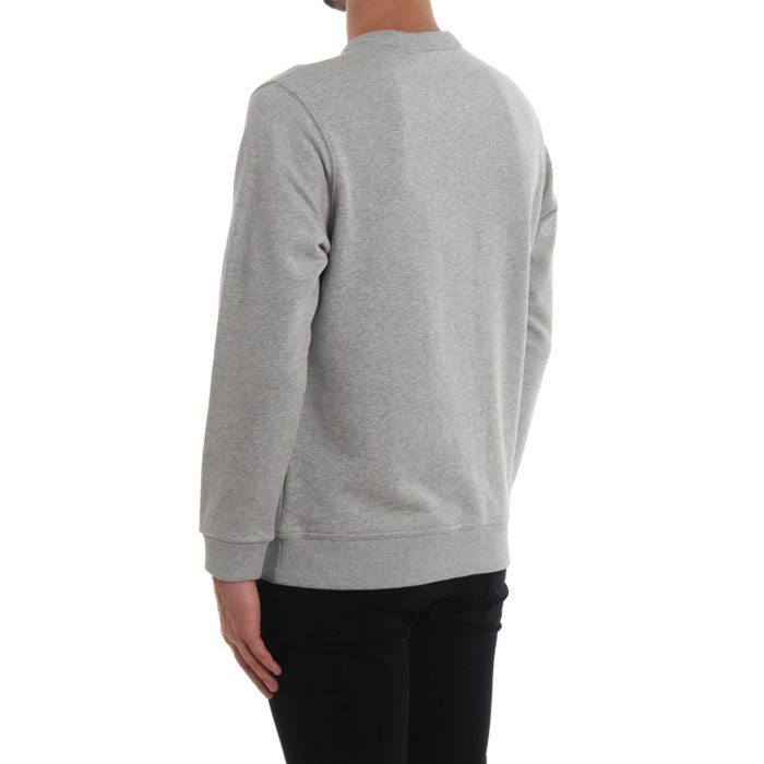 Image 4 of バーバリー メンズ スウェット シャツ 8017229 Pale Grey Melange Martley Horseferry print sweatshirt 19FW