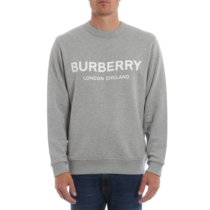 Image 3 of バーバリー メンズ スウェット シャツ 8009505 Pale Grey Melange Lanslow logo sweatshirt 19FW