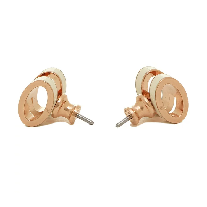 Image 4 of HERMES EARRING  608001FO 49 GOLD BLANC