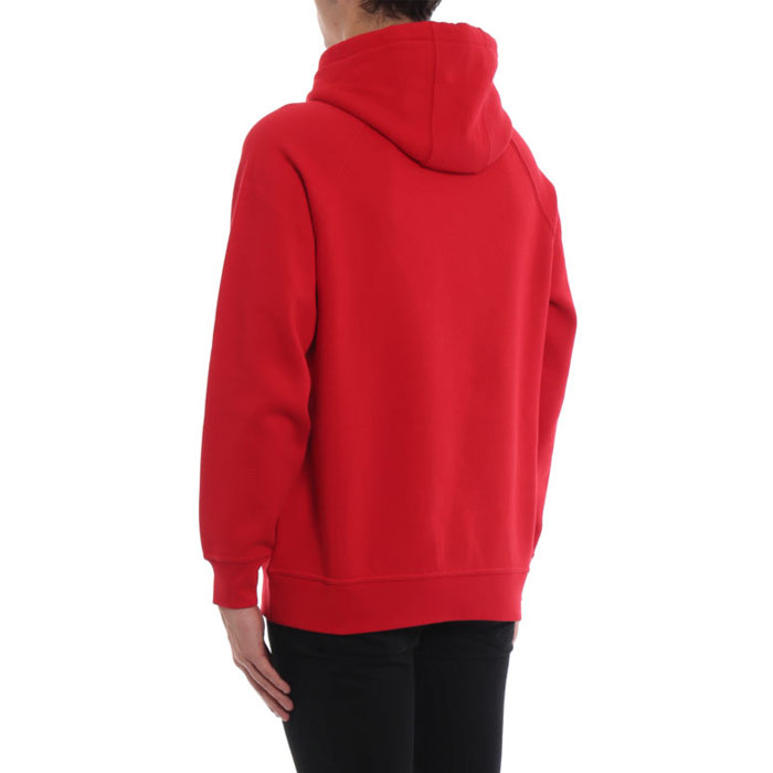 Image 4 of バーバリー メンズ スウェットシャツ 8007833 Bright Red Clarke red cotton hoodie 19FW