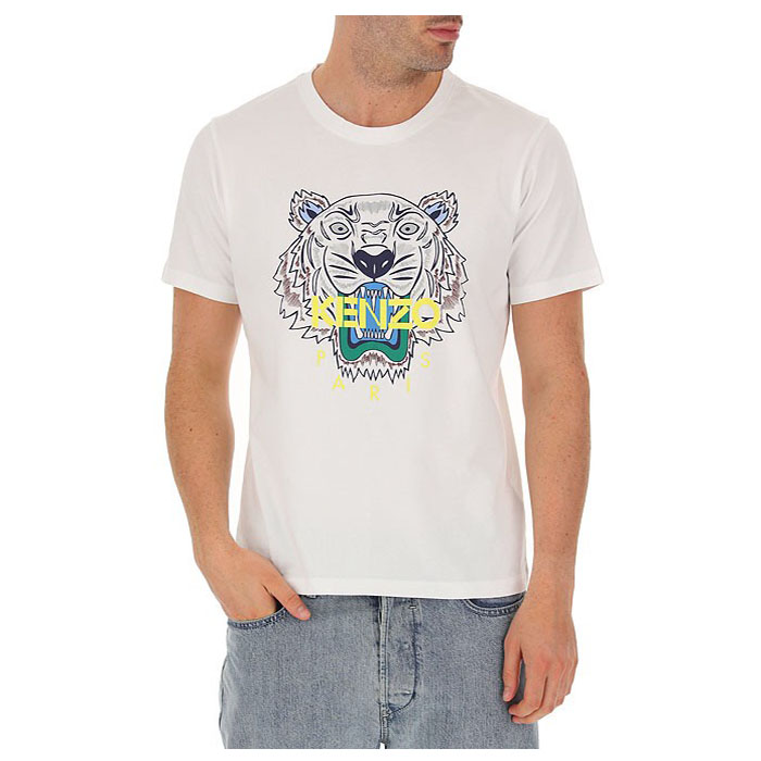 Image 3 of ケンゾーメンズ タイガープリントTシャツ 5TS050 4YA 01